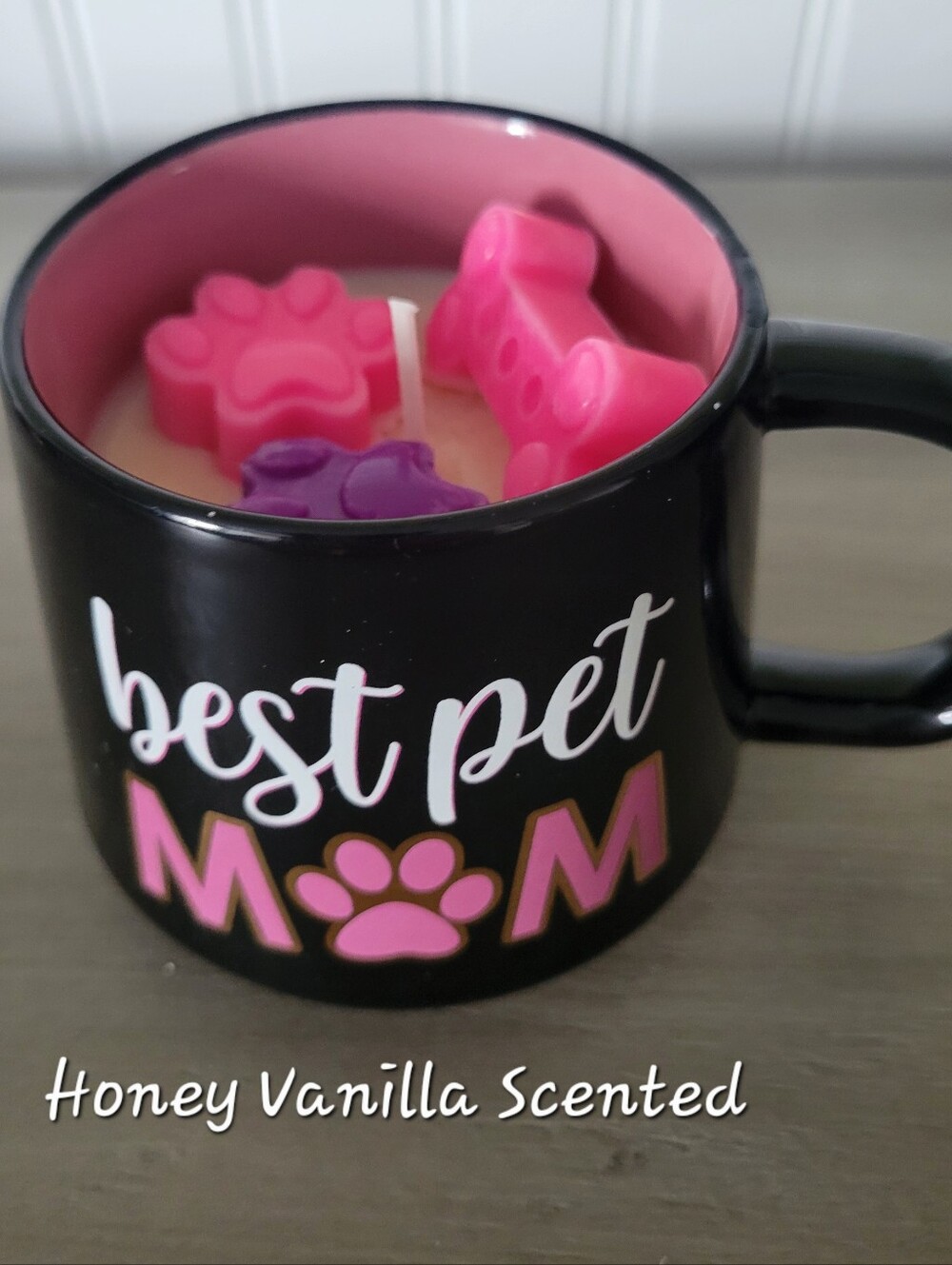 Pet Mom Mug with 100% Soy Wax Candle